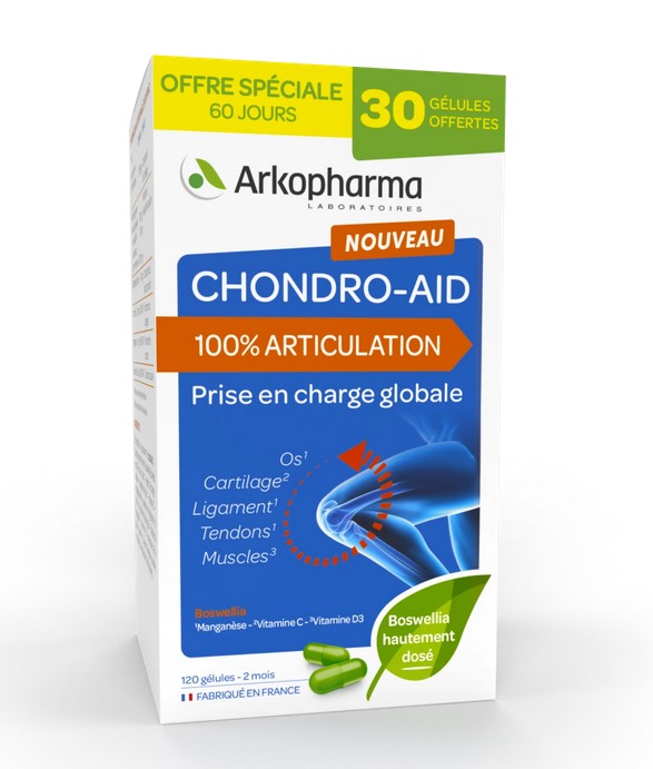 Chondro-Aid 100% Articulation 120 Gélules